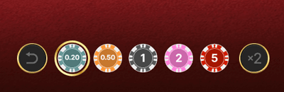 Set your stake and choose your bets Set your stake and choose your bets