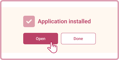 Follow the on screen instructions