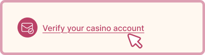 Verify your account